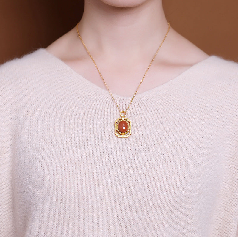 Romantische Gold Halskette für besondere Momente