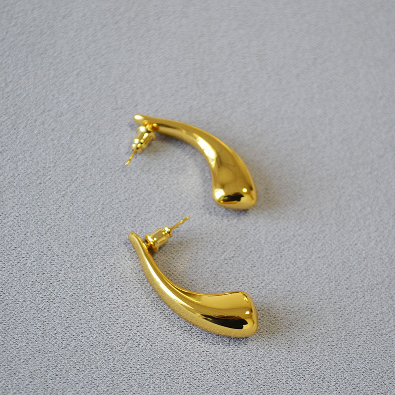 Atemberaubende Gold Ohrring für den Alltag