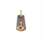 Zarte handwerkliche Gold Halskette