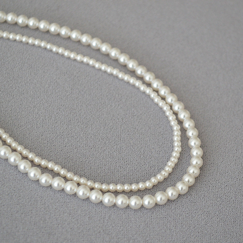 Schöne Perlen Halskette mit einzigartigem Stil