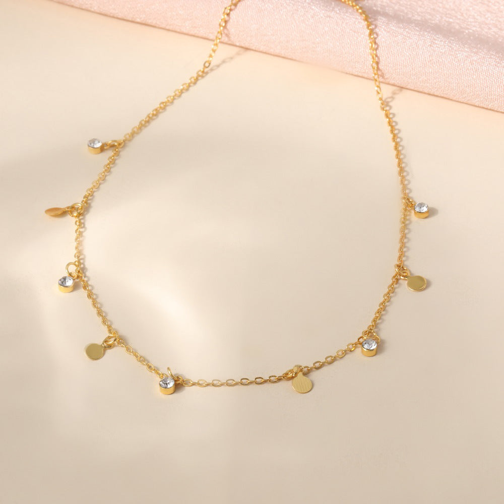 Atemberaubende Gold Halskette für den Alltag