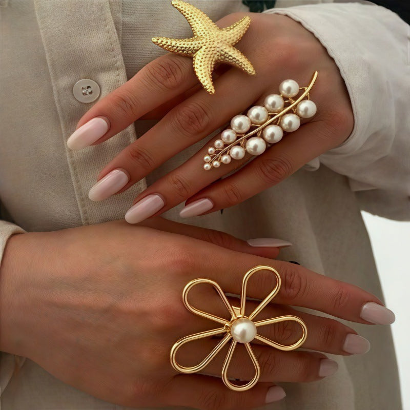 Elegante Perlen Ring für jeden Anlass