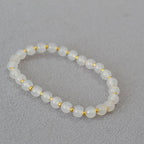 Zarte handwerkliche Gold Armband