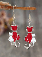 Zarte handwerkliche Ohrring