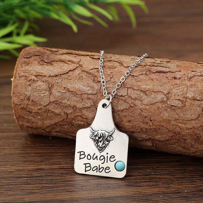 Zarte handwerkliche Halskette