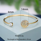 Klassische Gold Armband mit zeitloser Eleganz