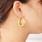 Atemberaubende Ohrring für den Alltag