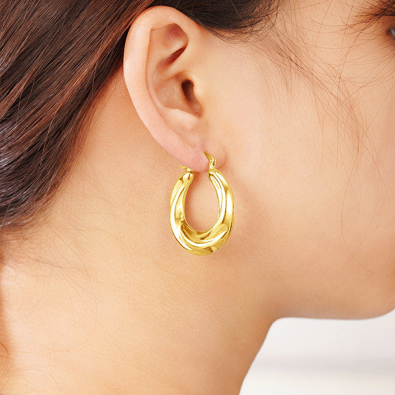 Atemberaubende Ohrring für den Alltag