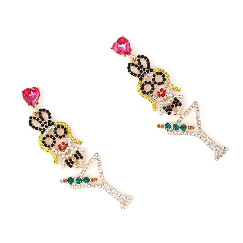 Atemberaubende Ohrring für den Alltag