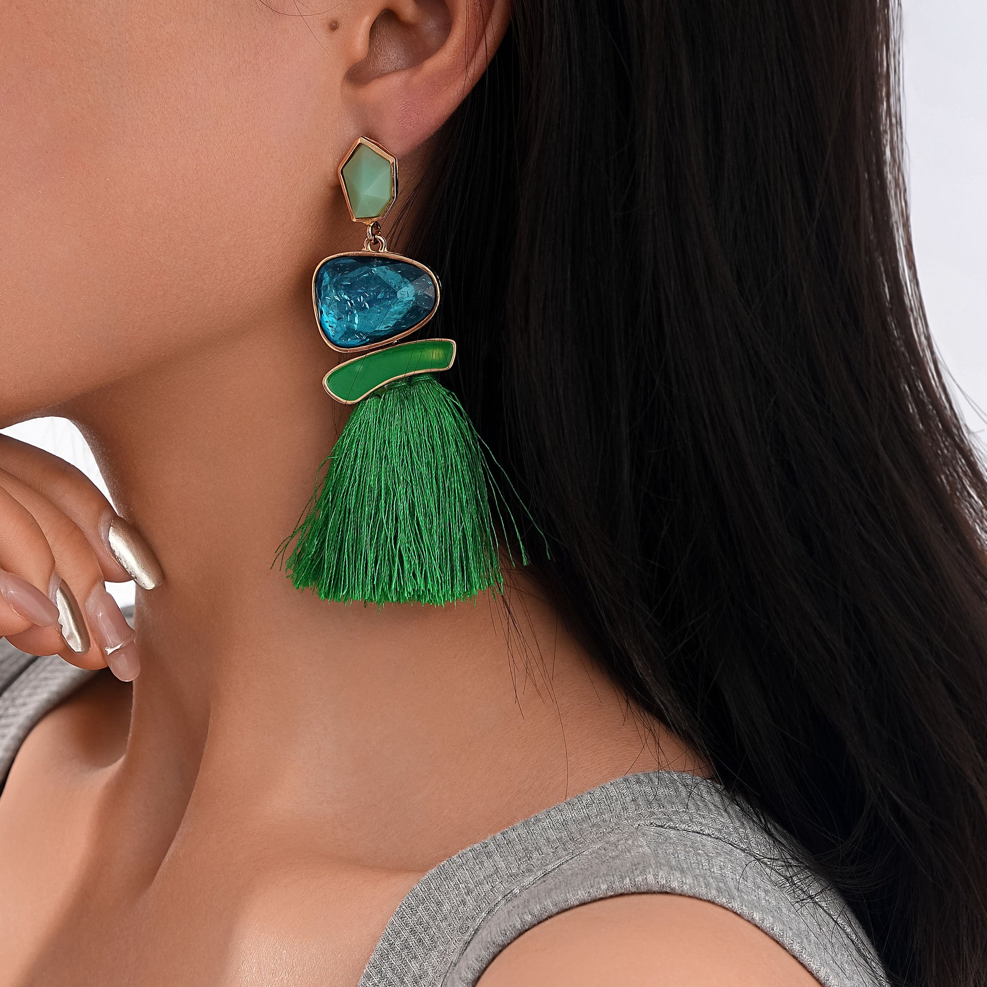 Atemberaubende Ohrring für den Alltag