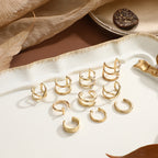 Atemberaubende Gold Schmuckset für den Alltag