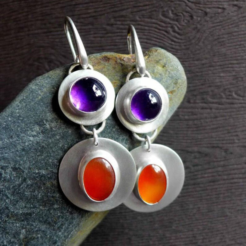 Zarte handwerkliche Ohrring