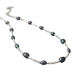 Schöne Silber Halskette mit einzigartigem Stil