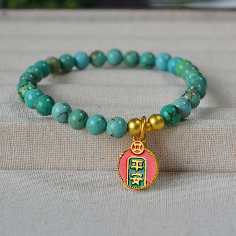 Handgefertigte Vintage Gold Armband