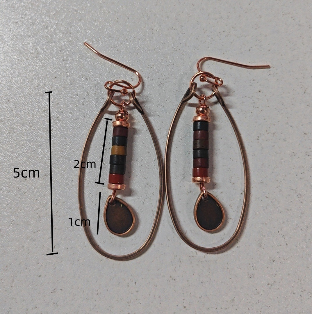 Handgefertigte Vintage Ohrring