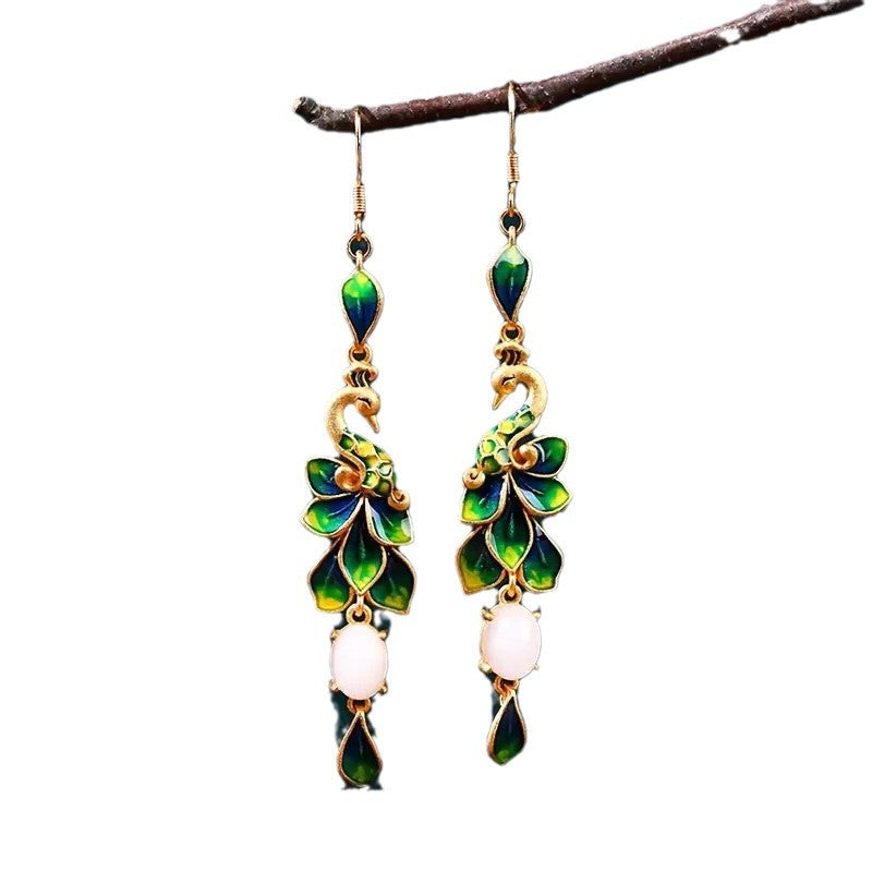 Handgefertigte Vintage Ohrring