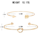 Schöne Gold Armband mit einzigartigem Stil