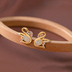 Atemberaubende Gold Ohrring für den Alltag