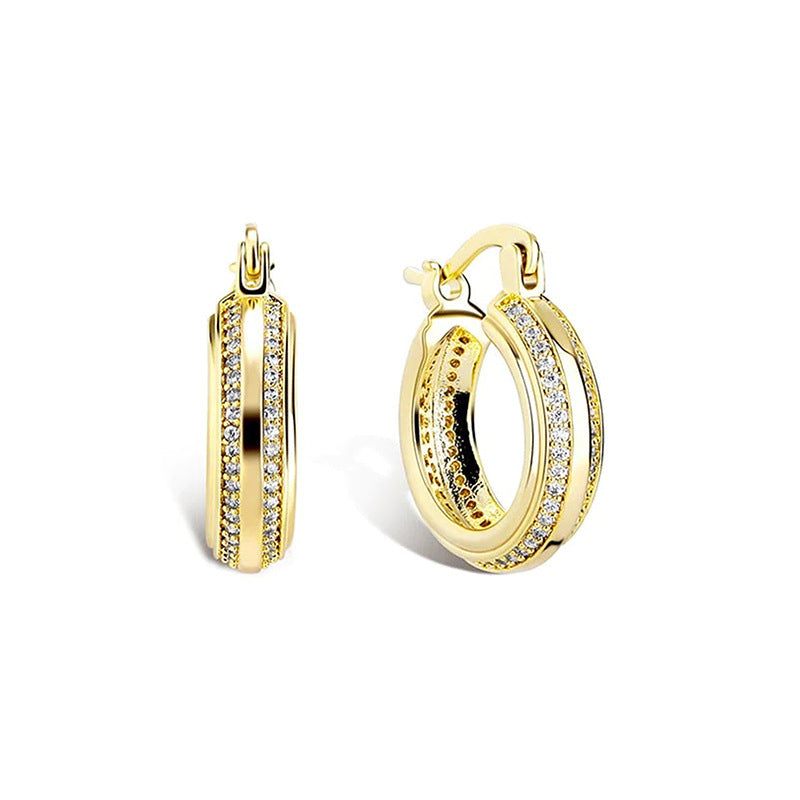 Atemberaubende Ohrring für den Alltag