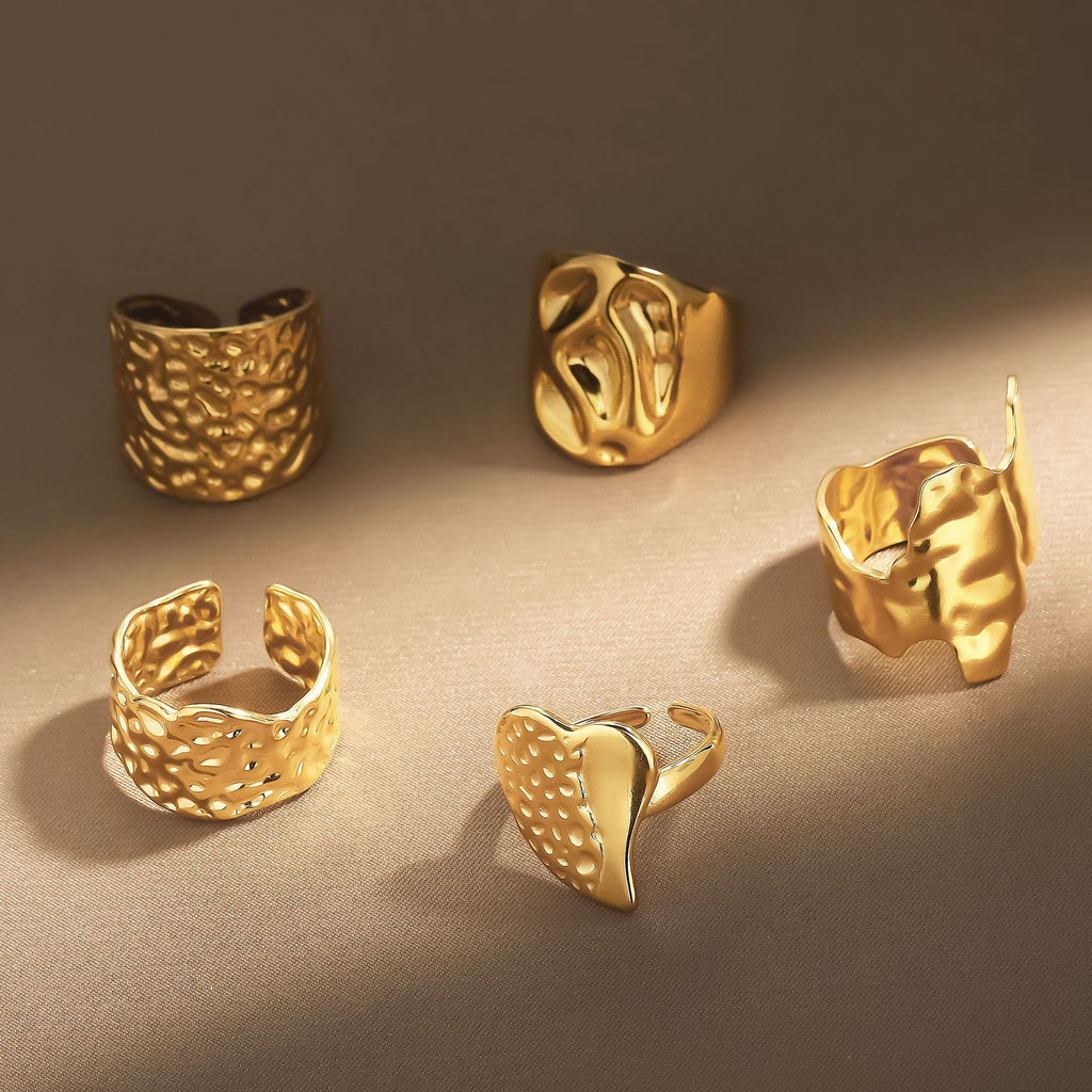 Atemberaubende Gold Ring für den Alltag