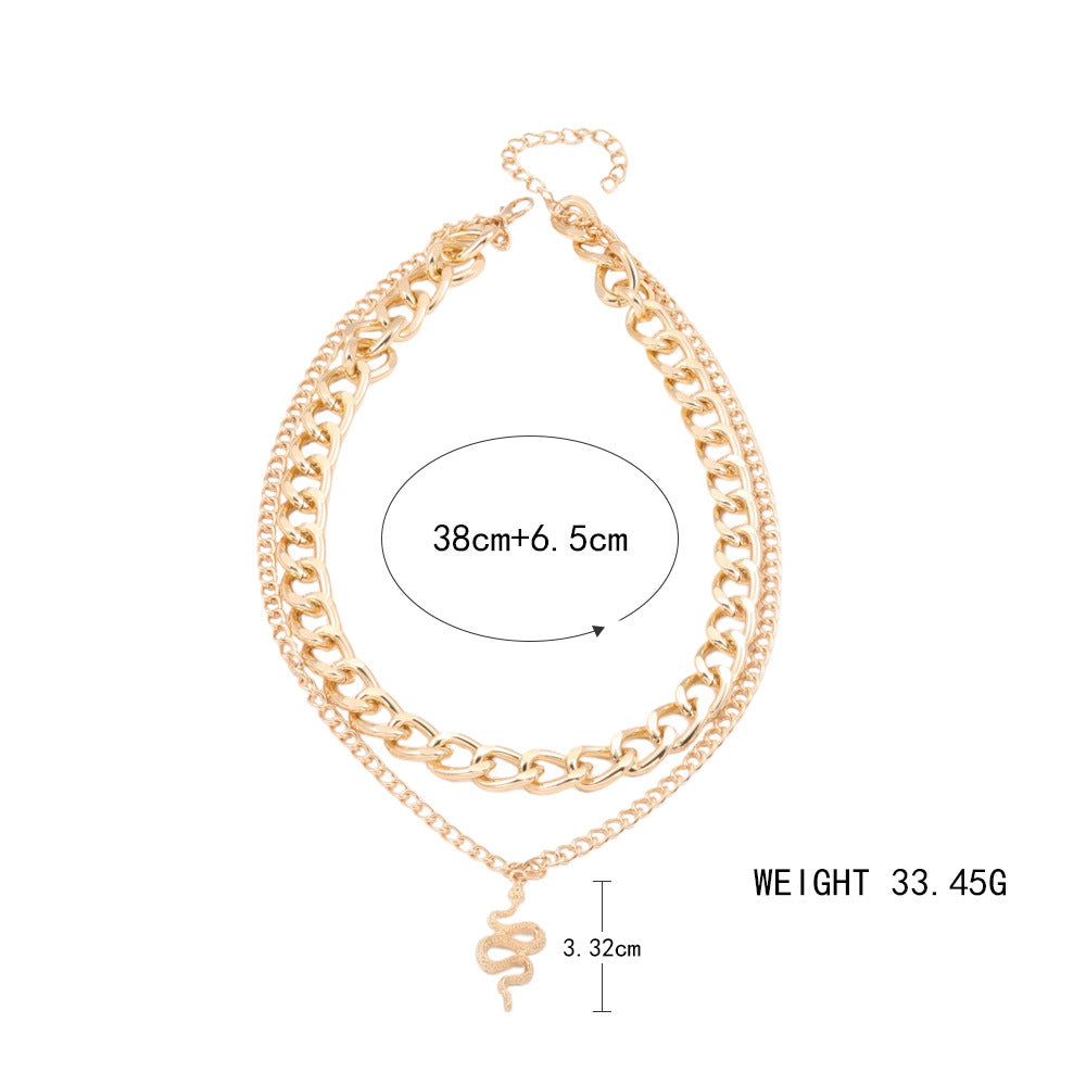 Atemberaubende Gold Halskette für den Alltag