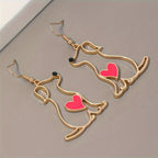 Schöne Ohrring mit einzigartigem Stil