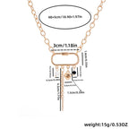 Schöne Perlen Halskette mit einzigartigem Stil