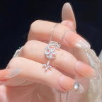 Zarte handwerkliche Halskette