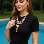 Romantische Perlen Halskette für besondere Momente