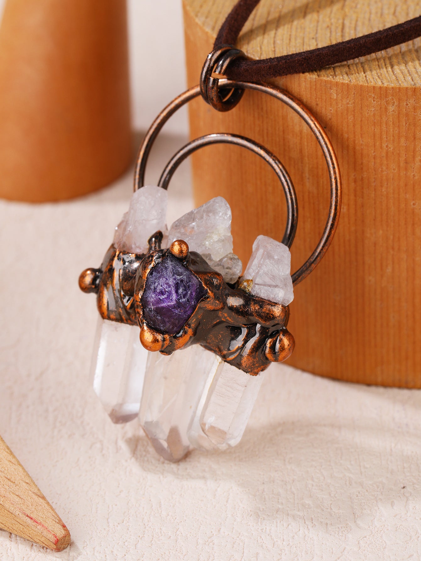 Handgefertigte Vintage Halskette