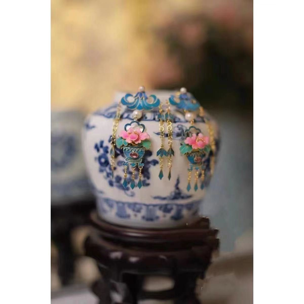 Atemberaubende Ohrring für den Alltag