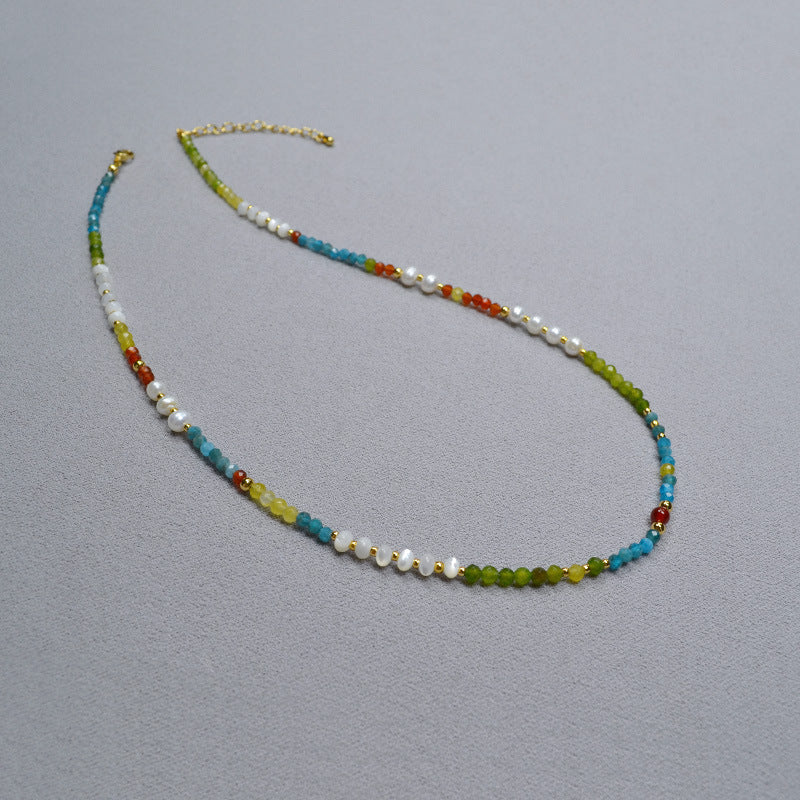 Romantische Perlen Halskette für besondere Momente