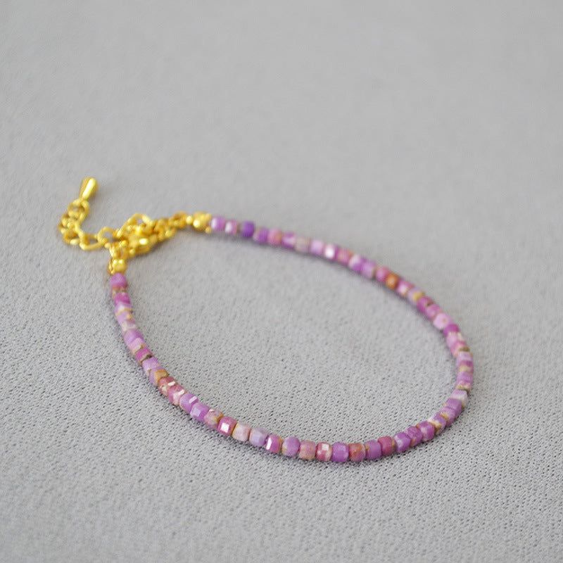 Zarte handwerkliche Halskette