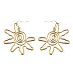 Atemberaubende Gold Ohrring für den Alltag