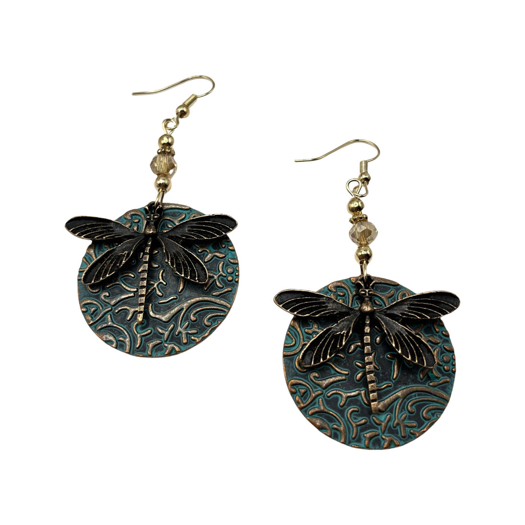 Zarte handwerkliche Ohrring