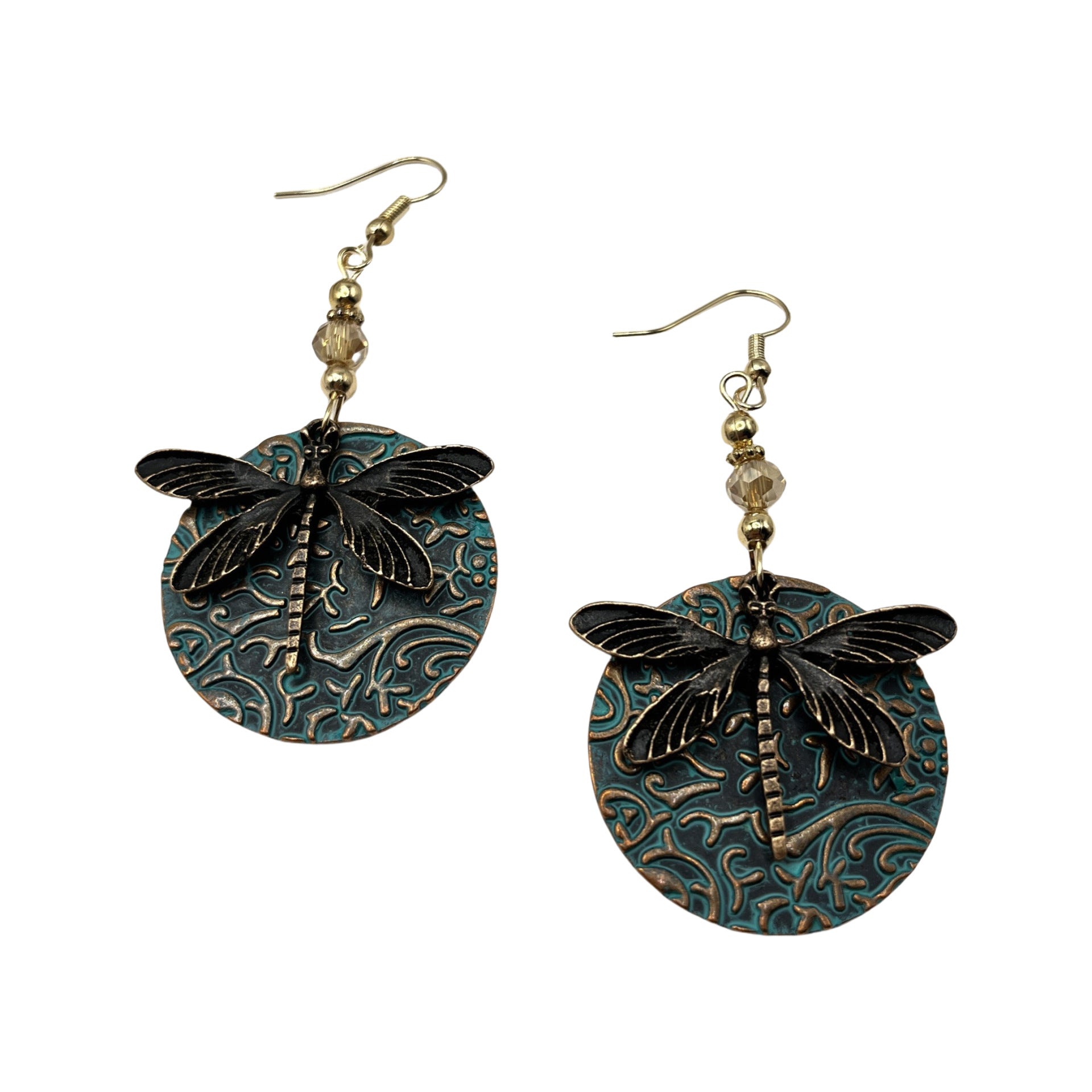 Zarte handwerkliche Ohrring