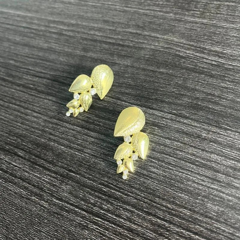 Atemberaubende Gold Ohrring für den Alltag