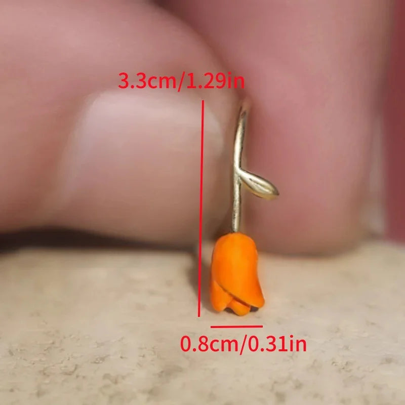 Atemberaubende Gold Ohrring für den Alltag