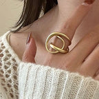 Atemberaubende Gold Ring für den Alltag