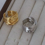 Atemberaubende Gold Ring für den Alltag