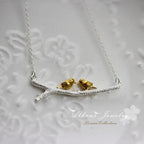 Zarte handwerkliche Silber Halskette