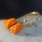 Atemberaubende Gold Ohrring für den Alltag