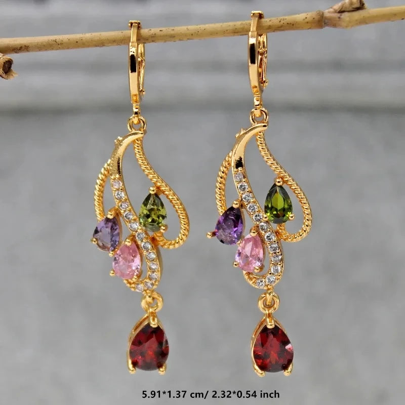 Atemberaubende Gold Ohrring für den Alltag