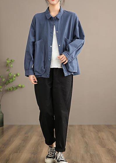 Spring Pant Oversized Black Work Elastic Waist Trousers
