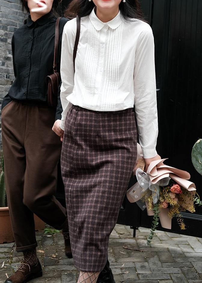 Diy Lapel Cinched Spring Crane Tops Wardrobes White Shirts