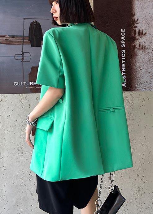 New Summer Thin Short Sleeve Blazer Top