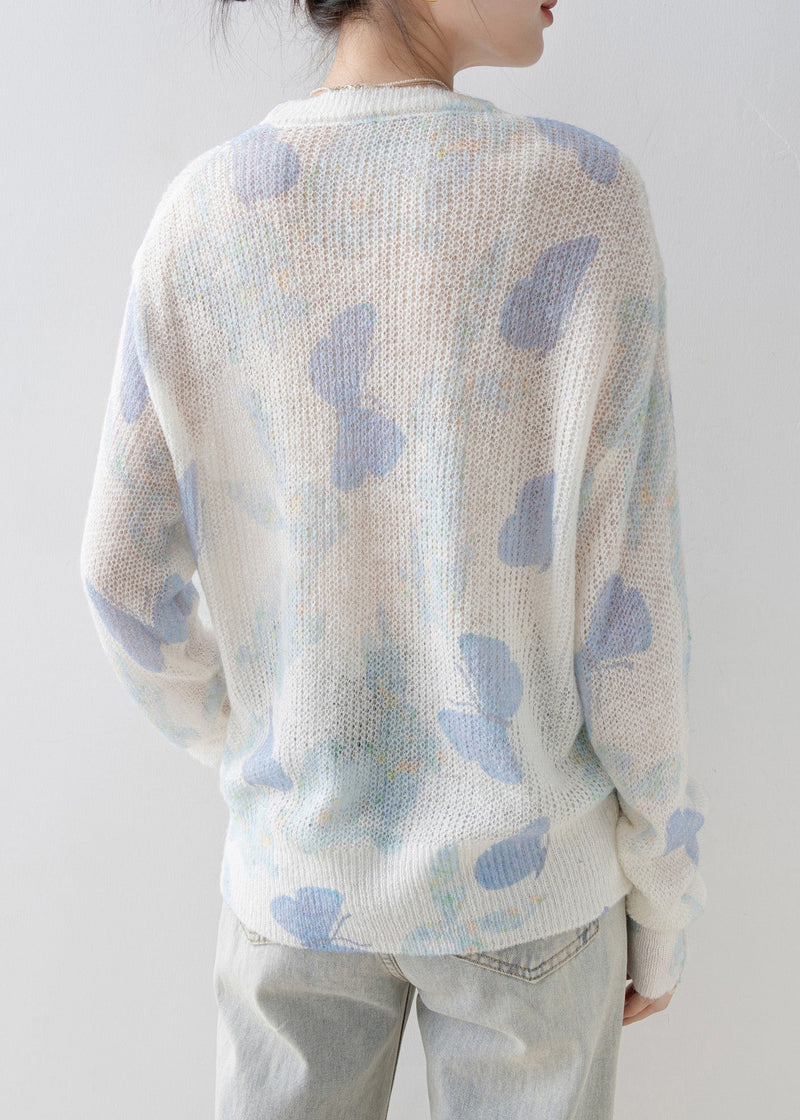 New Stylish O Neck Sequins Knit Top Spring