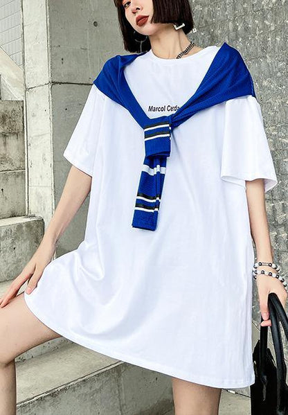 Small Crowd With Shawl Fake Two Piece Blouse Summer