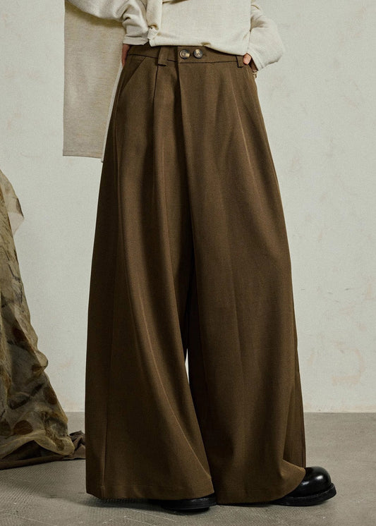 Ginger Pockets High Waist Wide Leg Pants