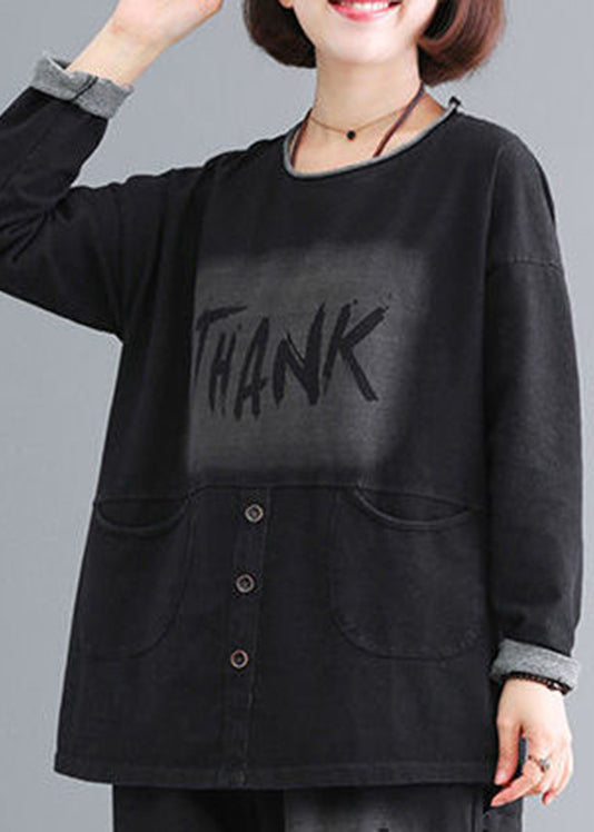 Loose O-neck Top and Pants Two Pieces Set Fall